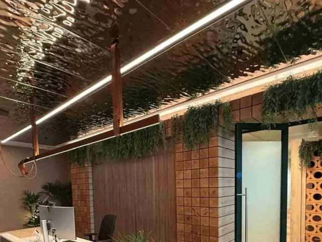 Hook-On Metal Ceiling System